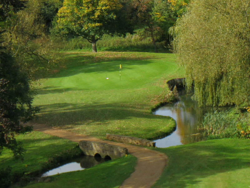 back the Championship Course at Hever Castle Golf Club in Kent
