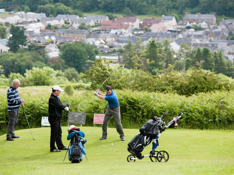 What better way to enjoy the Lothian Borders but with golf at Newcastleton GC in Peebleshire