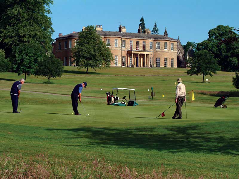 This weekend sunshine is forecasted so go play golf at Rudding Park Golf Club in North Yorkshire
