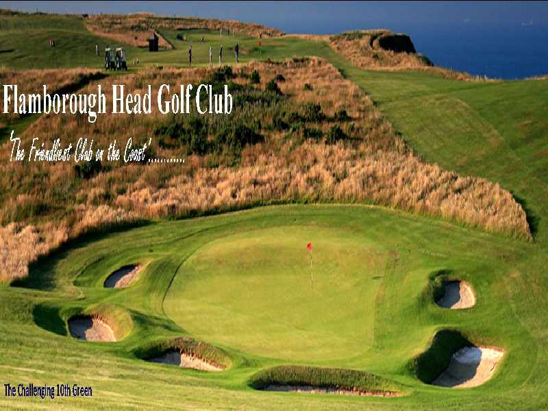 Experience the game of golf the way it  was meant at Flamborough Head Golf Club in East Yorkshire