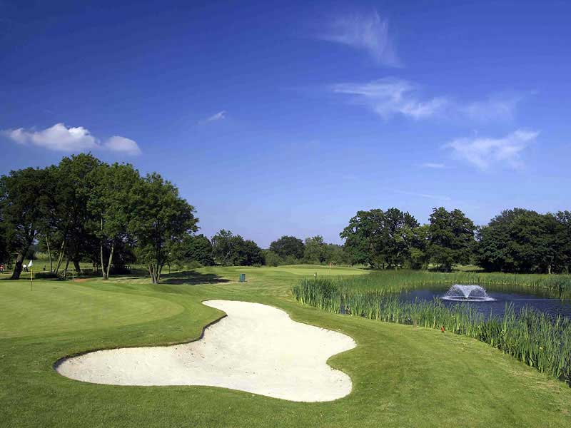 Golf in 2019 at the beautiful Burhill Golf Club in Surrey, England
