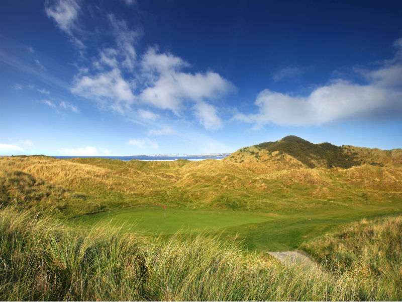 What a great way to start the week with a game of golf at Castlerock Golf Club in Co Londonderry