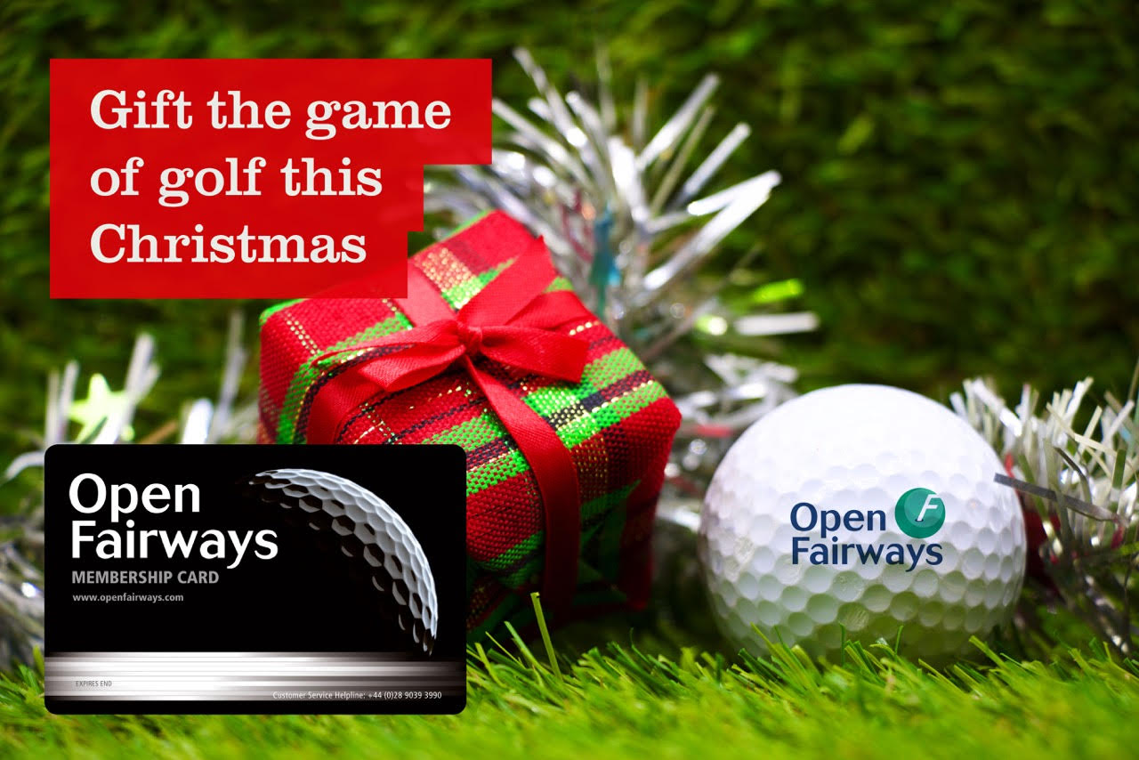 Give the gift of golf this Christmas! A gift that just keeps on giving....