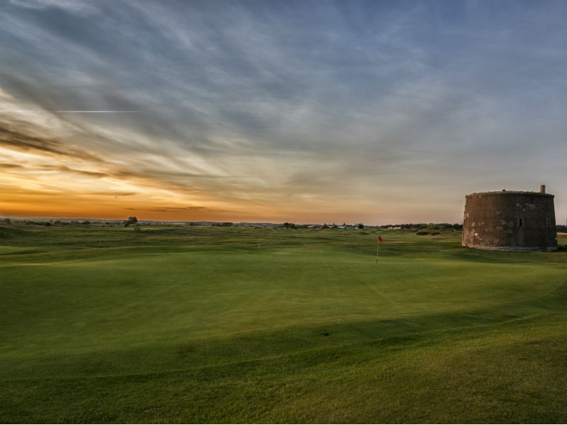 Play great golf at Felixstowe Ferry Golf Club (Martello Course) in Suffolk