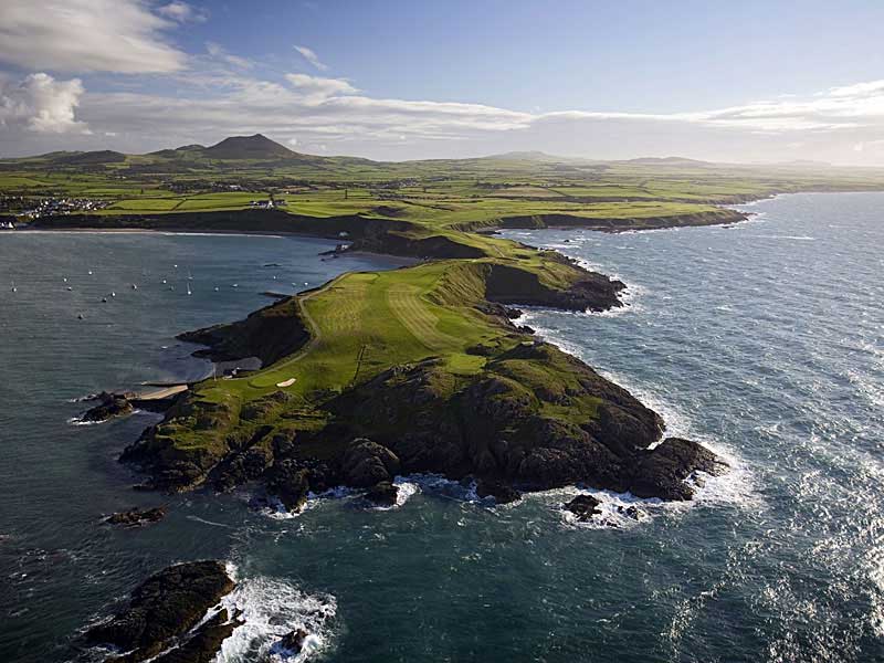 Play a game of golf at the lovely Nefyn & District Golf Club in Gwynedd, Wales