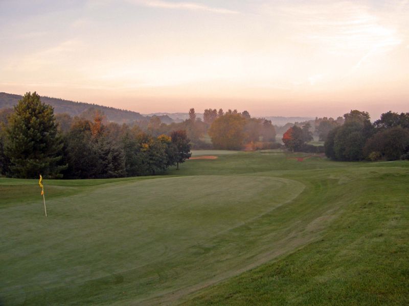 Taking a break then play golf at the beautiful Padeswood & Buckley Golf Club in Flintshire, Wales