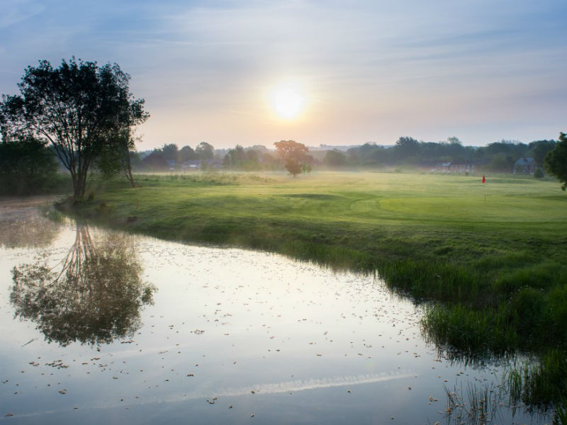 A great start to the week with golf at Wickham Park Golf Club in Hampshire, England