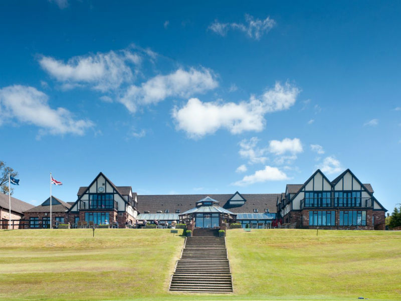 Enjoy the sunshine and play golf at the Woodbury Park Golf & Country Club in Devon